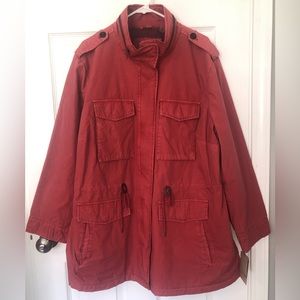 Levi’s plus sized military jacket (2X)